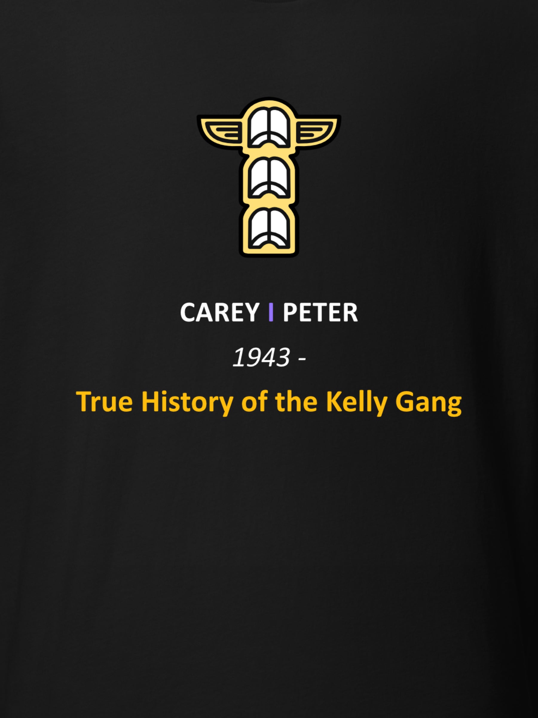 CAREY True History of the Kelly Gang - Ned