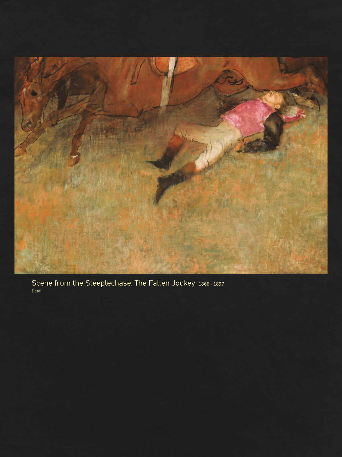 DEGAS Fallen Jockey