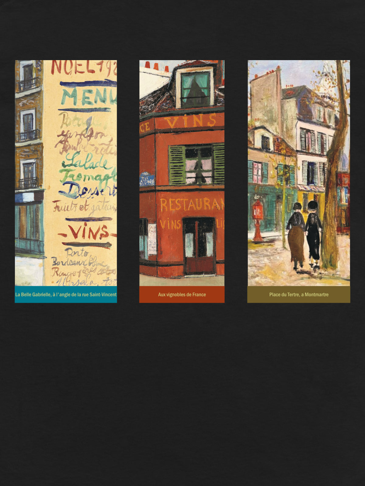 UTRILLO Three buildings