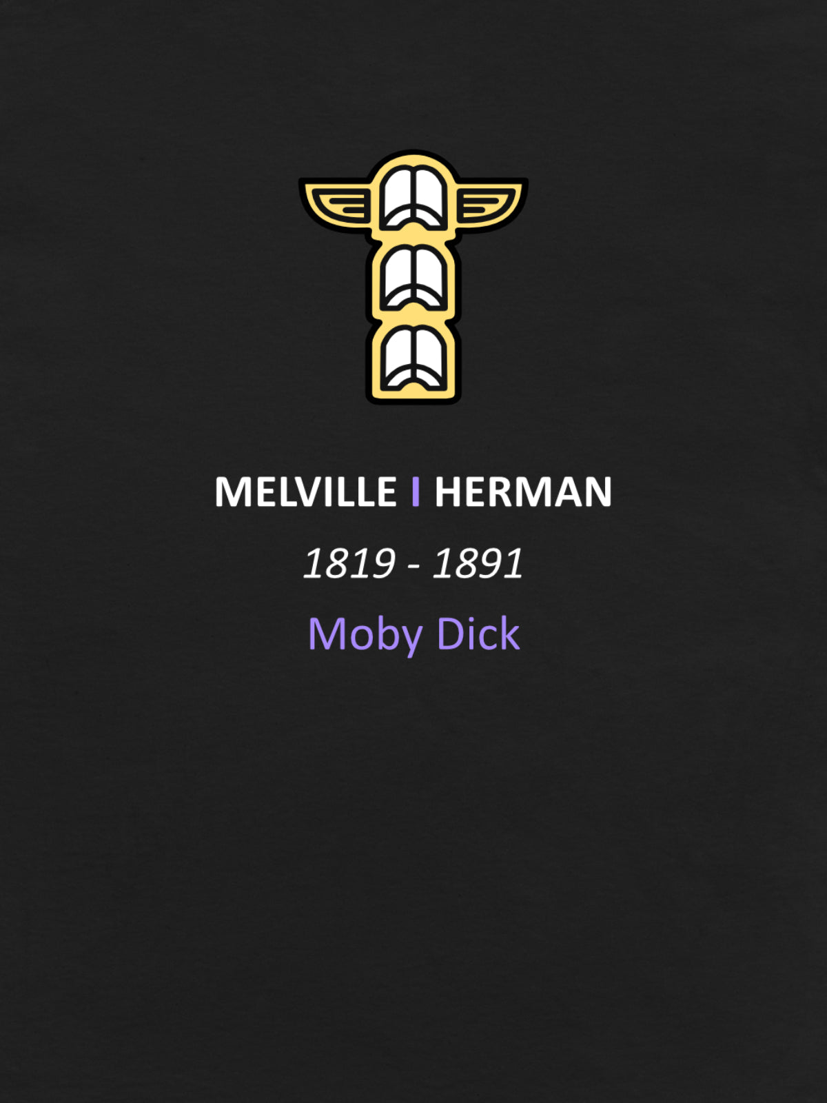 MELVILLE Moby Dick - Woe