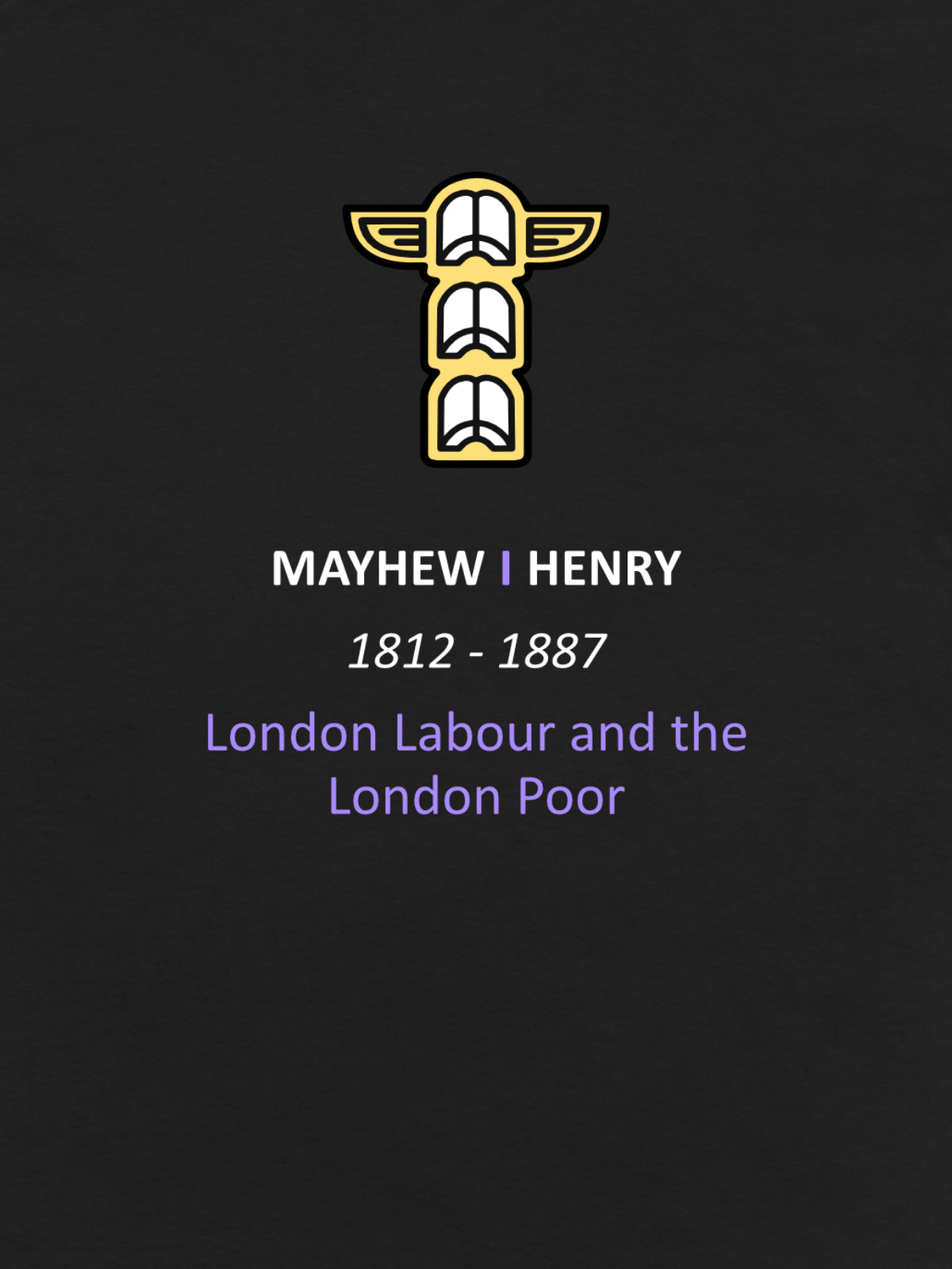 MAYHEW London Labour - Economists