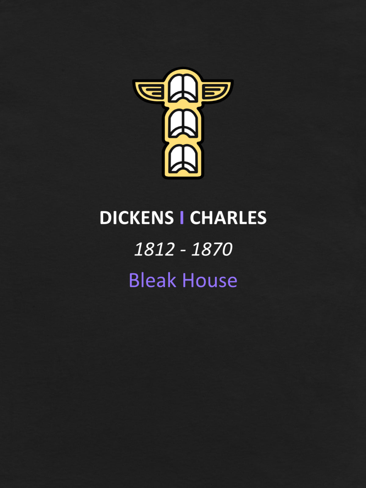 DICKENS Bleak House - Fen Larks