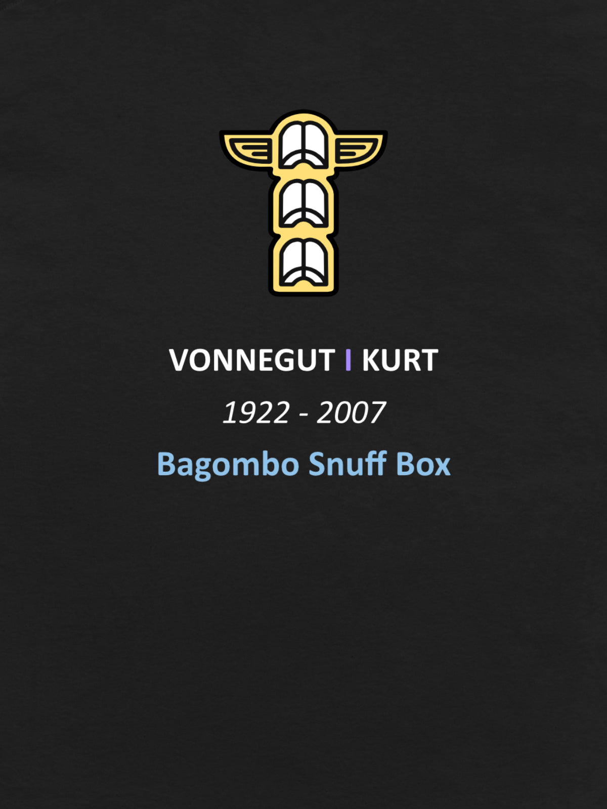 VONNEGUT Bagombo Snuff Box