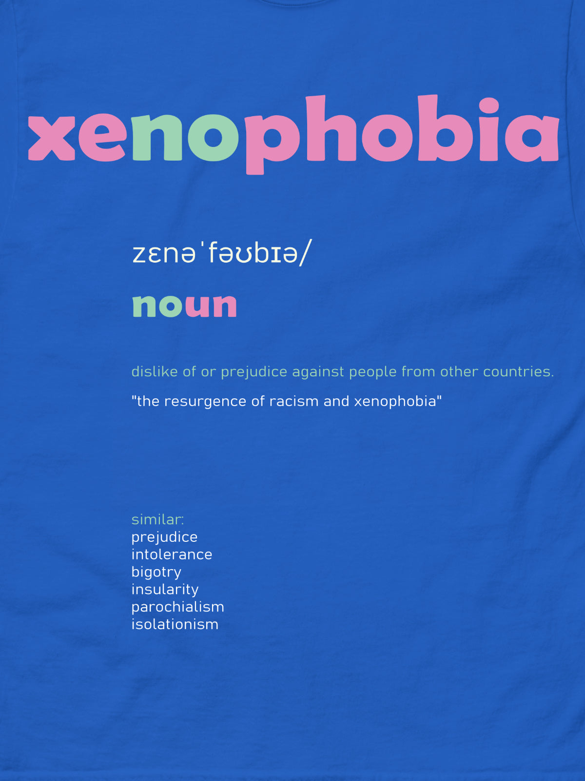 Xenophobia