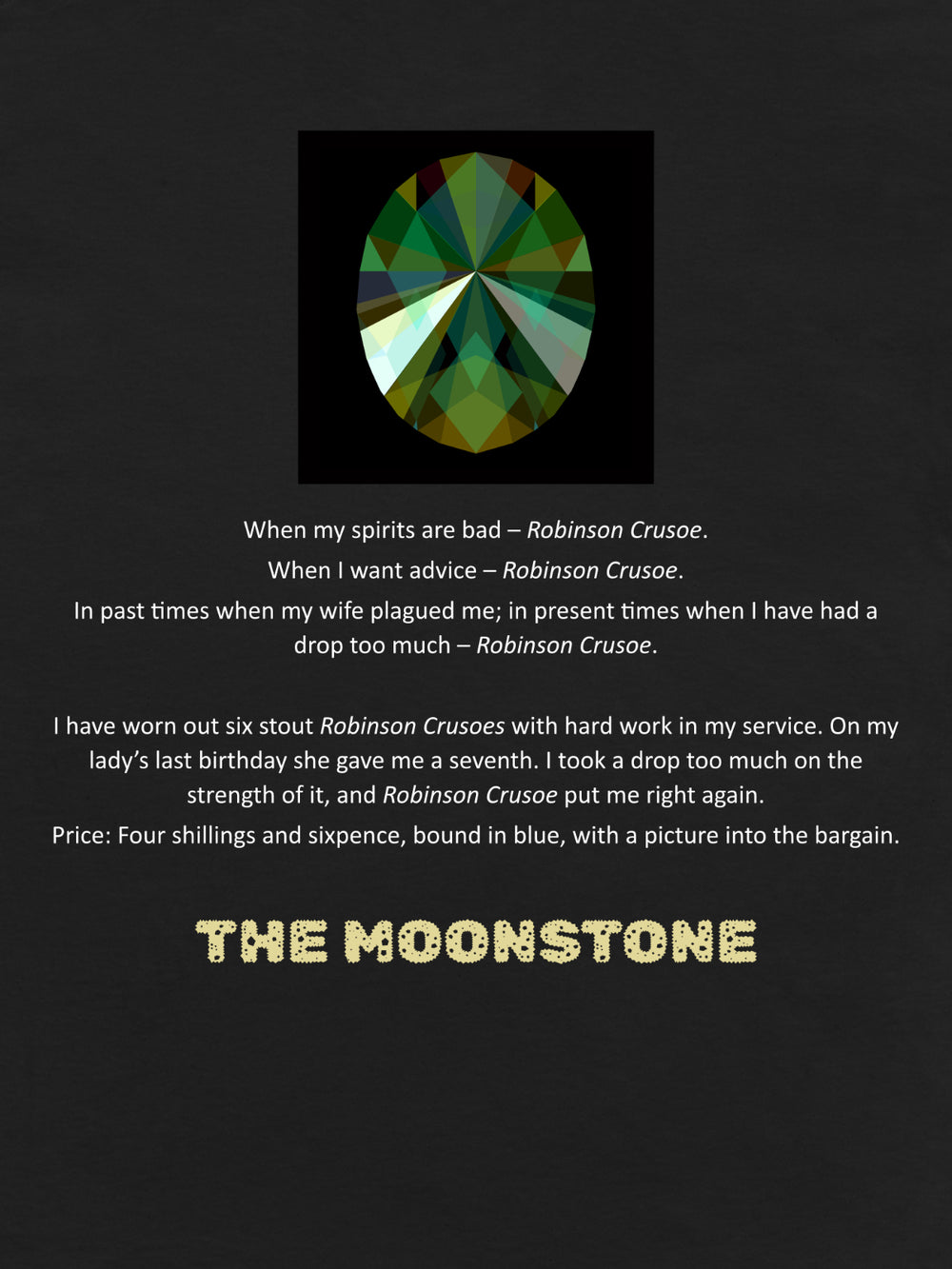 COLLINS The Moonstone - Emerald