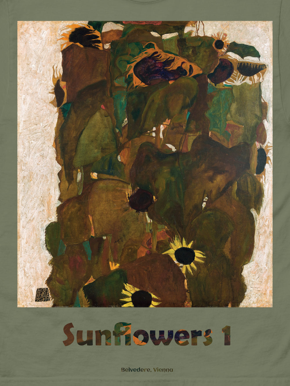 SCHIELE Sunflowers 1