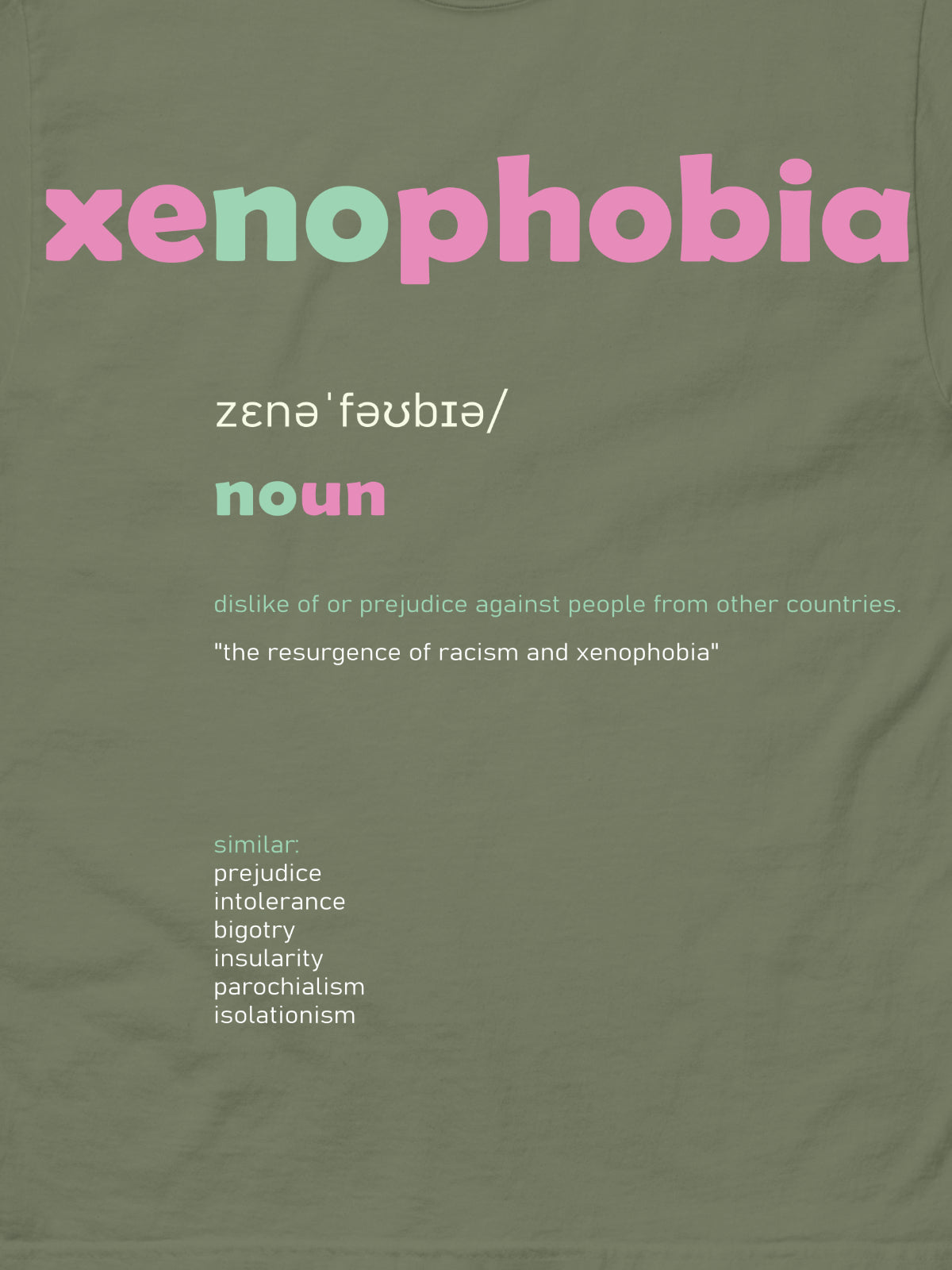 Xenophobia