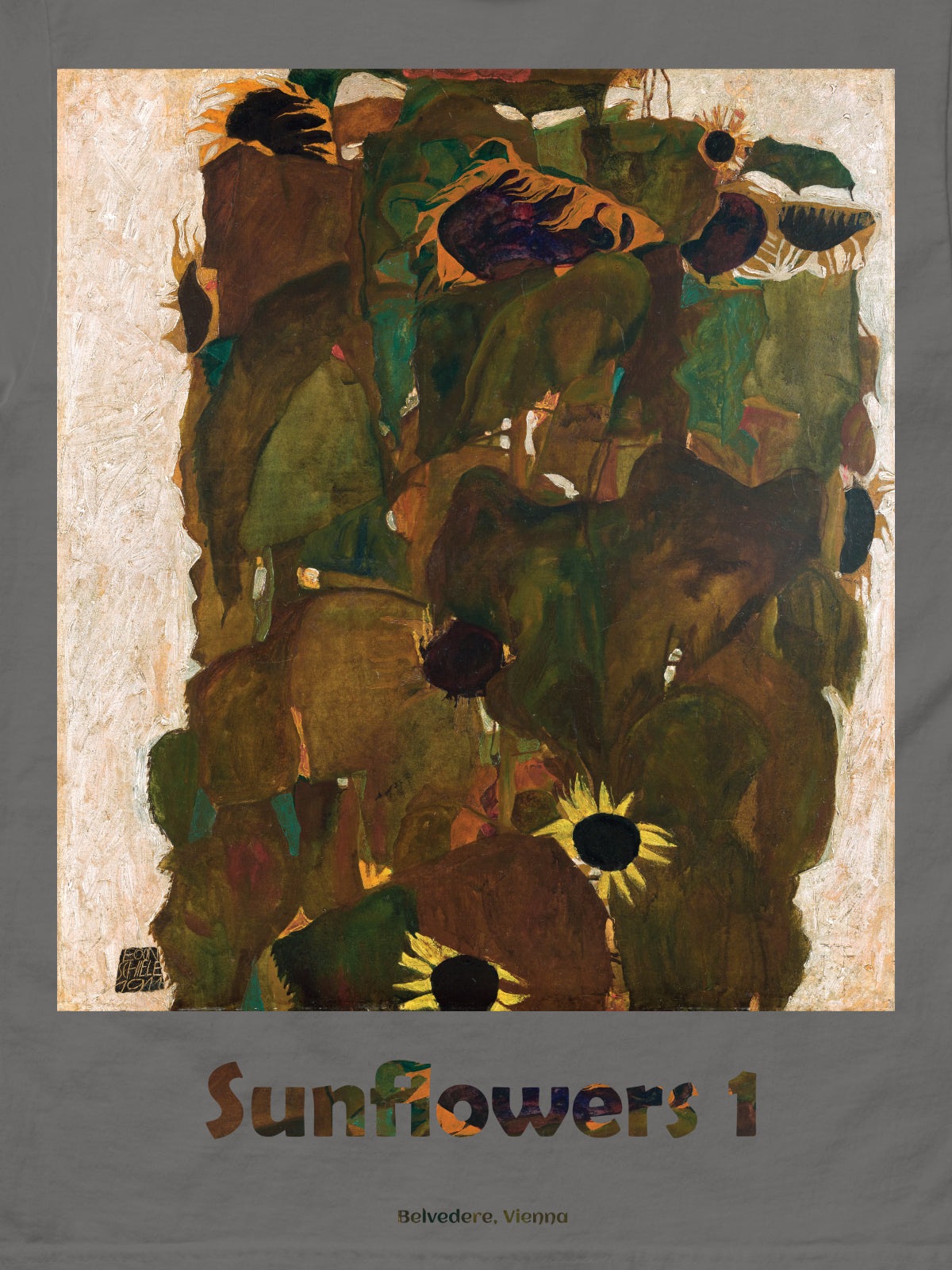 SCHIELE Sunflowers 1