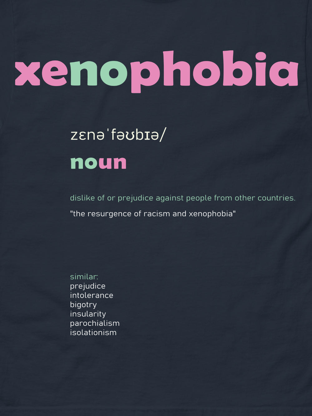 Xenophobia