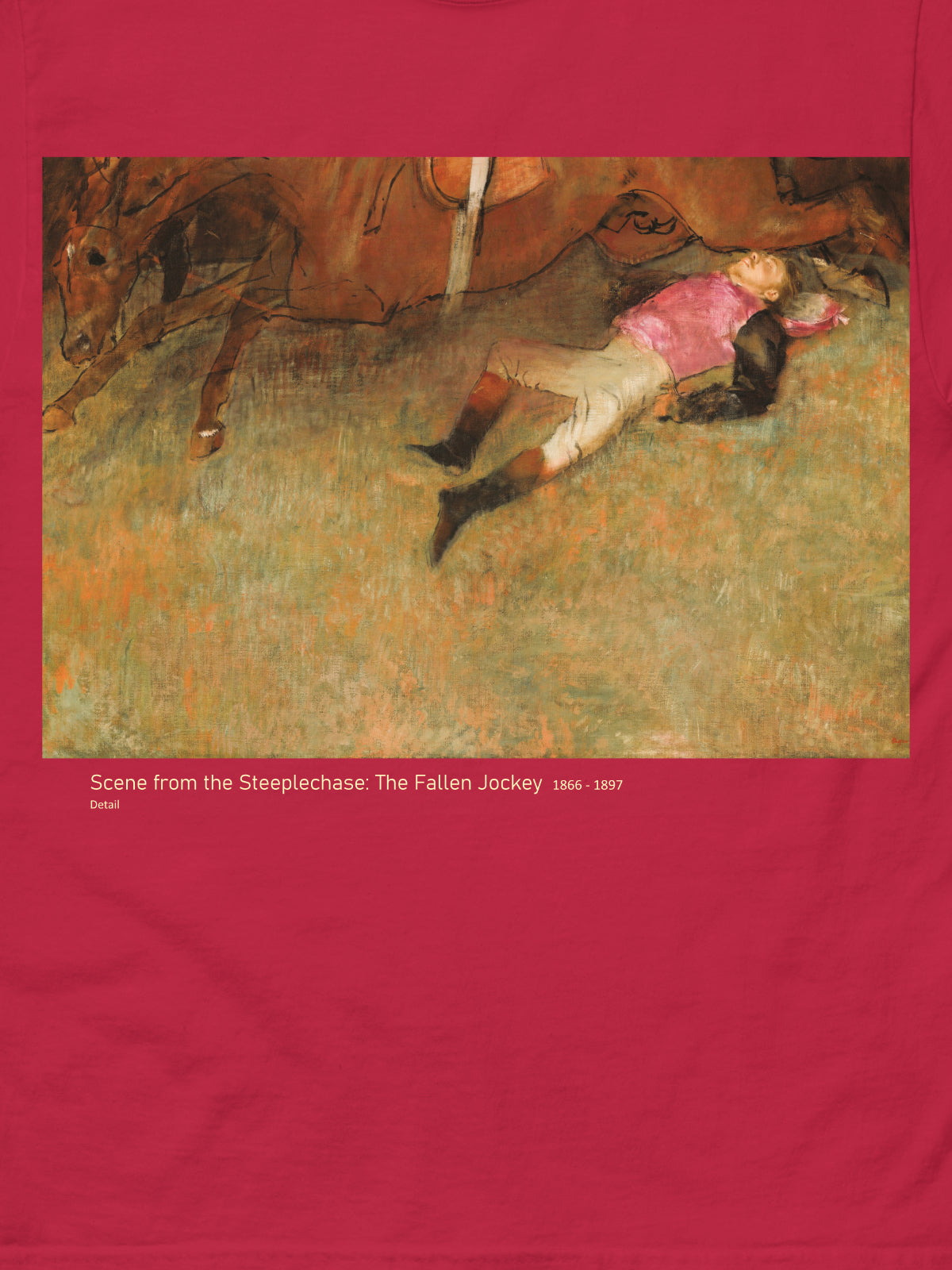 DEGAS Fallen Jockey